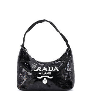 Prada Re-Edition Hobo Sequins Mini #233562P24B